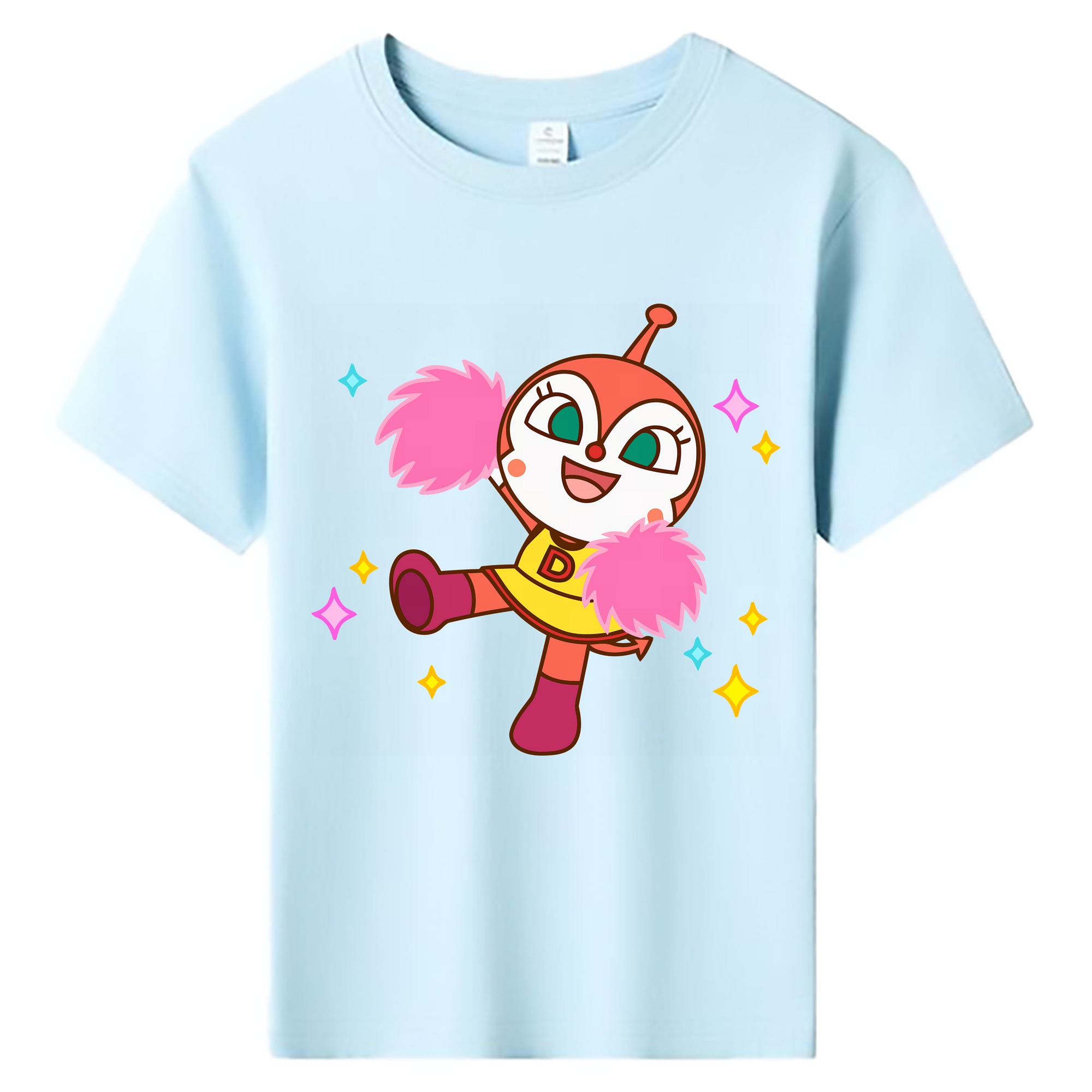 （画像用） アンパンマン Anpanman 綿100％キッズTシャツ（フロントプリント）